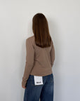 Haveone - Maglia scollo v slim