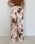 Haveone - Pantalone palazzo floreale