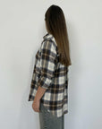 Civico23 - Camicia flanella azzurra
