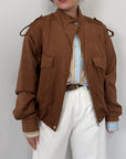 Haveone - Bomber in suede