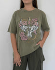 SusyMix - T-shirt rock chitarra verde