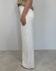 Tensione In - Pantalone a palazzo bianco
