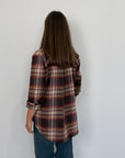 Civico23 - Camicia in flanella Magenta