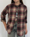 Civico23 - Camicia flanella magenta
