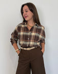 Haveone - Camicia check moro