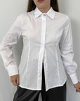 SusyMix - Camicia sfiancata bianca