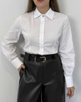 SusyMix - Camicia sfiancata bianca