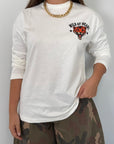 Haveone - Maglia wild at heart bianca
