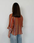 Haveone - Camicia con trama intreccio