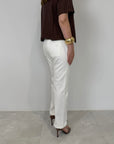Haveone - Jeans Lily stella bianco