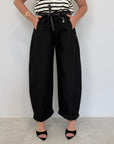 SusyMix - Pantalone con stellina LT nero