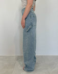 SusyMix - Jeans worker con strass