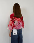 Tensione - Camicia orchidea corallo
