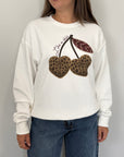 Civico23 - Felpa cherry animalier