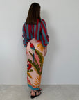 Haveone - Gonna pareo lunga con pappagalli