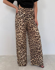 Haveone - Pantalone in cotone maculato