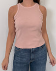 SusyMix- Canotta vogatore costine rosa