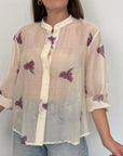 Haveone - Camicia pappagalli fuxia