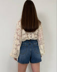 SusyMix - Short in denim con pence