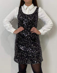 Two Way - Salopette con paillettes