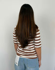 SusyMix - Maglia al gomito righe moro