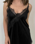 Two Way - Abito lingerie inserto in pizzo