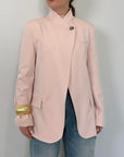 SusyMix - Giacca con bottone laterale rosa