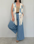 Haveone - Gilet con patch bianco