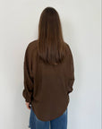 Haveone - Camicia in mussola moro