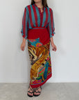 Haveone - Gonna pareo lunga tigre india