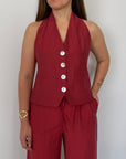 Haveone - Gilet goffrato india
