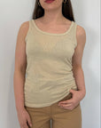 SusyMix - Canotta in lurex oro