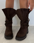 Anfibio in suede combact