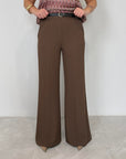 SusyMix - Pantalone fluido moro