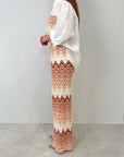 Tensione In - Pantalone fantasia onde