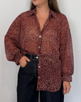 SusyMix - Camicia animalier vino