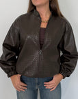 SusyMix - Bomber intrecciato Moro