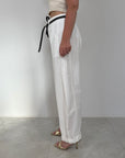 SusyMix - Pantalone con stellina LT bianco