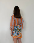 Haveone - Gonna pareo tigri arancio