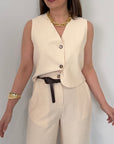 Haveone - Gilet easy burro