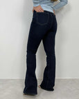 Civico23 - Jeans flare lav. scuro