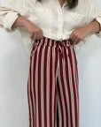 Haveone - Pantalone gessato india
