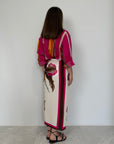 Haveone - Gonna pareo lunga orchidea fuxia
