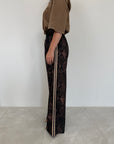 SusyMix - Pantalone animalier con bande