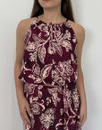 Dixie - Top con spalline e stampa florale