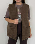 Haveone - Gilet teddy moro