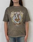 Haveone - T-shirt stampa serpente moro