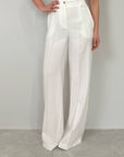 Two way - Pantalone a palazzo bianco