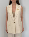 SusyMix - Completo con gilet ecrù