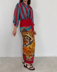 Haveone - Gonna pareo lunga tigre india